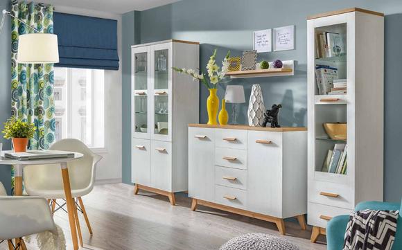 Hochwerte Designer Vitrine Schrank Vitrinen Regal Glas Wand Regale Schränke