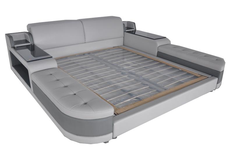 Design Luxus Bett Polster Ehe Hotel Moderne Betten Leder 140/160/180/200
