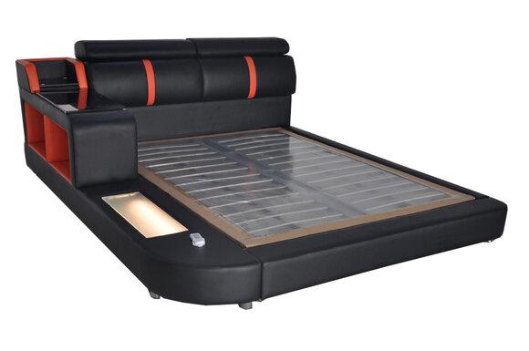 Design Luxus Bett Polster Ehe Hotel Moderne Betten Leder 140/160/180/200