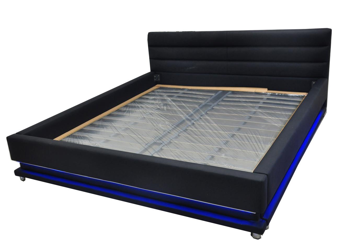 Luxus Leder Design Polster Betten Doppel Modernes 140/160/180/200 Bett
