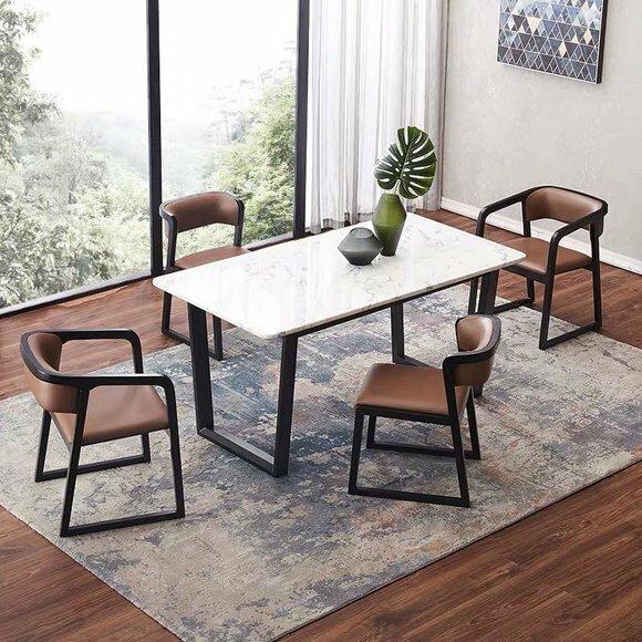 Ess Tisch Designer Italienische Möbel Holz Tisch Wohn Zimmer Neu 140x80cm