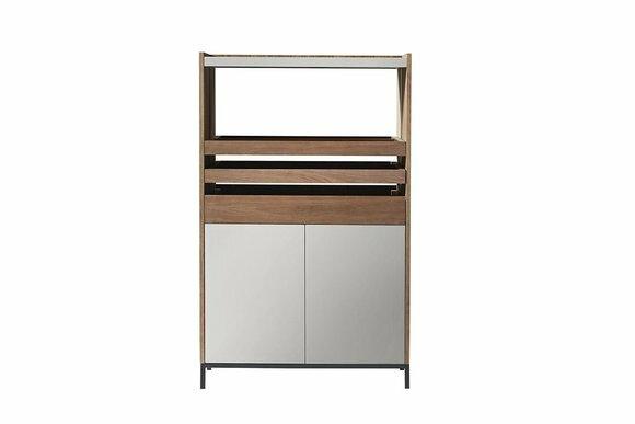 Design Kommode Anrichte Side Lowboard Schrank Regal Luxus Beleuchtet