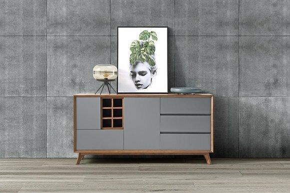 Kommode Vitrine Kommoden Vitrinen Kommodenschrank Schrank NEU