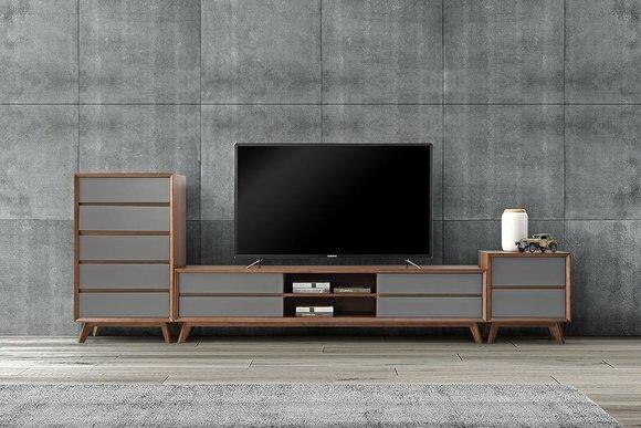 Italienische Holz Möbel Designer Wohn Zimmer Wand Kommode Sideboard
