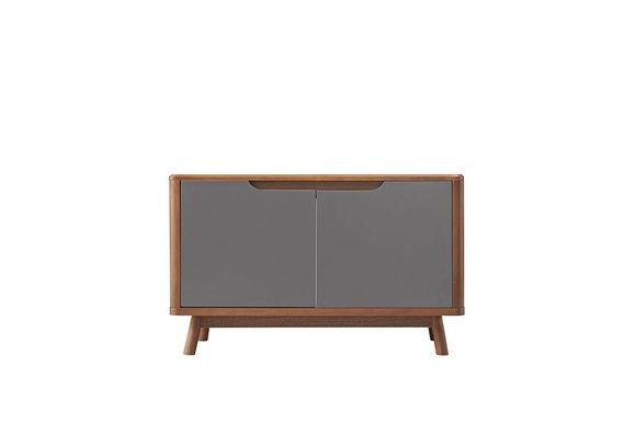 Design Kommode Anrichte Side Lowboard Schrank Regal Luxus Beleuchtet