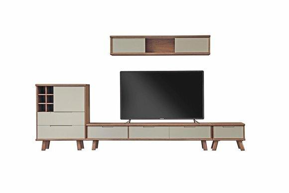Designer Wohn Wand Konsole Hochwertige Italien Möbel Zimmer Sideboard