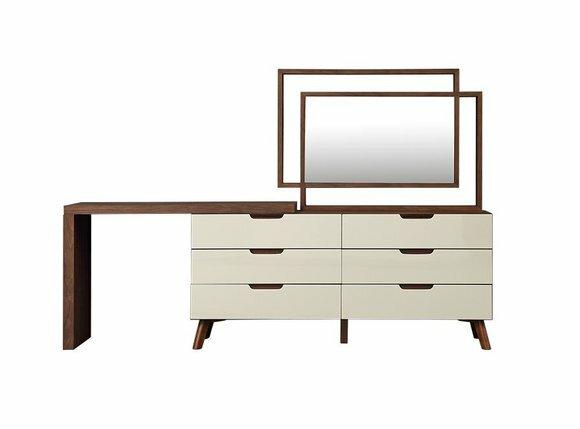Designer Kommode Anrichte Side Low Board Schrank Wohn Zimmer Holz