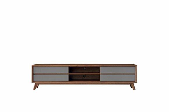 Regal Wohn Wand Schränke Side Low Board Holz design TV-Möbel Regale