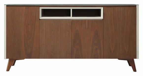 Schrank Vitrine Moderner Schrank Buffet Bar Anrichte Design Kommode Holz