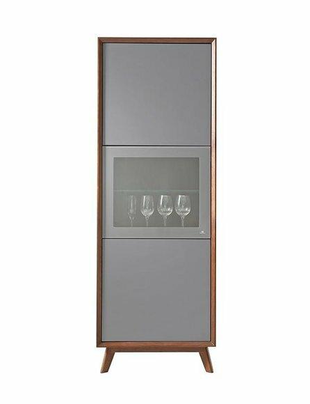 Designer Vitrine Bar Schrank Schränke Hausbar Glas Vintrinen Holz Regal