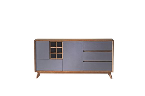 Wein Schrank Kommode Anrichte Side Low Board Kommoden Schränke
