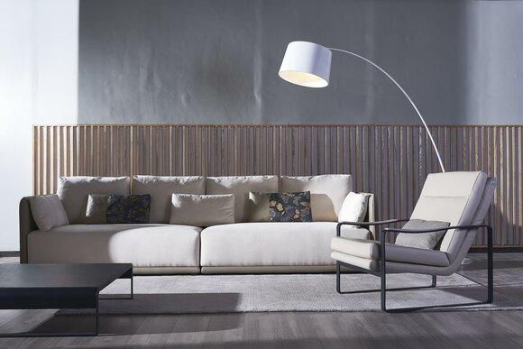 Italy Design Luxus Sofa Sitz Polster Couch XXL Big 4 + 1 Sitzer Garnituren