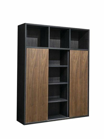 Büro Akten Regal Schrank Vitrine Holz Regale Schränke Office Büro Universal