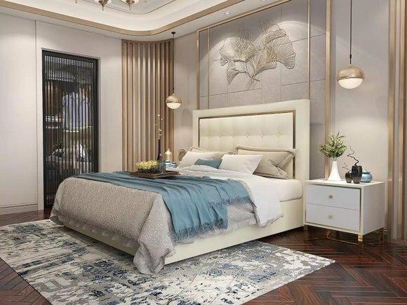 Bett Polster Design Luxus Doppel Hotel Betten Ehe 180x200cm Schlaf Zimmer