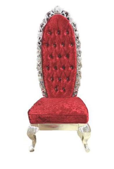 Thron Sessel Königlicher Polster 1Sitz Antik Stil Stühle Neu Chesterfield