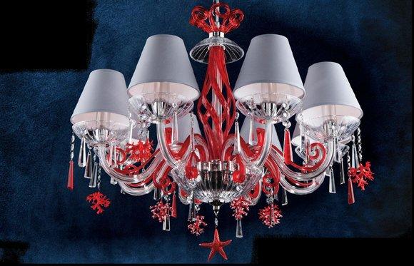 Kronleuchter Luster Lampe Kristall Hängeleuchte Leuchte Bohemia