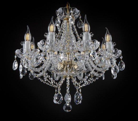 Kristall Kronleuchter Luster Deckenleuchte Hängeleuchte Leuchte Bohemia