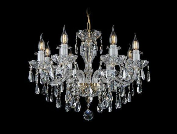 Kronleuchter Kristall Leuchte Deckenleuchte Bohemia Hängeleuchte Lampe