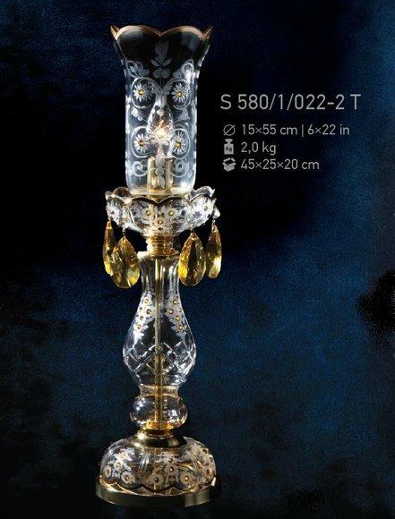 Tischleuchte Antik Stil Tisch Lampe Leuchte Lampen Kristall Leuchten