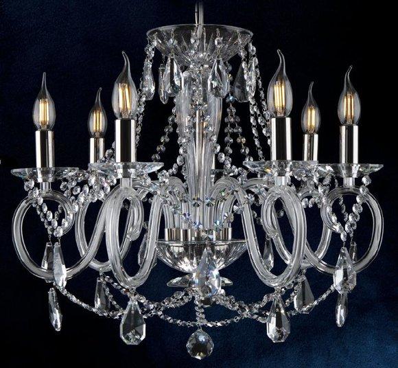 Lampe Luster Hänge Kronleuchter Leuchte Lampen Decken Kristall Leuchten