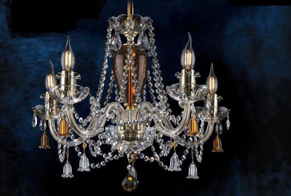 Kristall Kronleuchter Luster Hängeleuchte Leuchte Deckenleuchte Bohemia