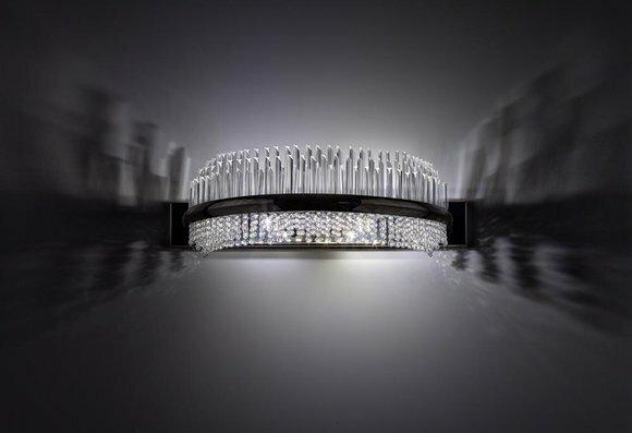 Wandleuchte Bohemia Luster Leuchte Kronleuchter Wand Lampen Kristall