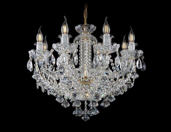 Kron Leuchter Lampe Decken Lampen Kristall Beleuchtung Klassik Leuchte