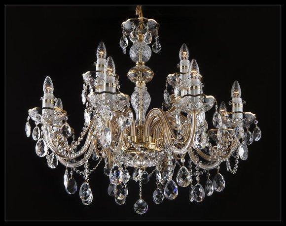 Klassischer Decken Kronleuchter Leuchte Lampe Bohemia Beleuchtung