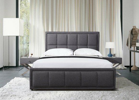 Design Modernes Bett Doppel Ehe Gestell Luxus Schlaf Zimmer Betten Leder