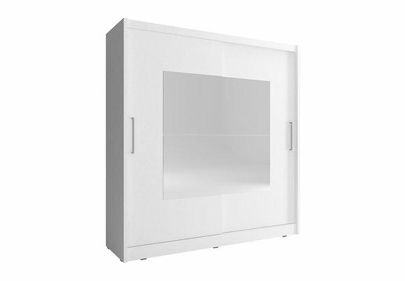 Mehrzweck Schrank 200cm Aufbewahrungs Regale Kleiderschrank Garderobe