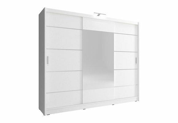 Spiegel Schrank Schlafzimmer Schwebe 250cm Kleider Schränke Schiebetüren