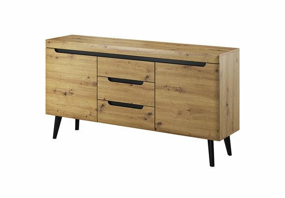 Moderne Holz Kommode Sideboard Kommoden Wohnzimmerschrank 160cm