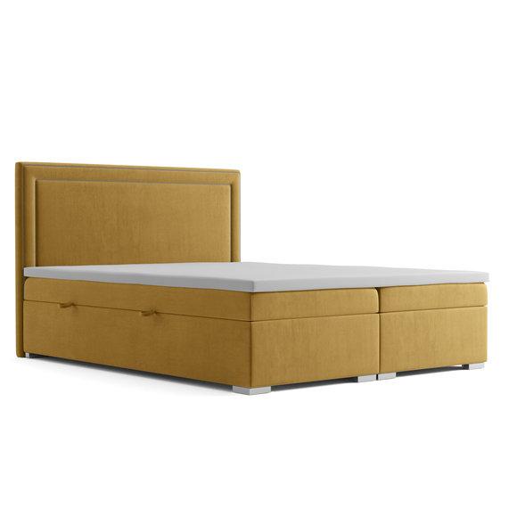 Boxspring Design Bett Hotel Doppel Betten Luxus Polster Bettkasten Funktion
