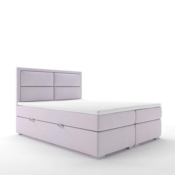 Boxspring Bett Hotel Doppel Komplett Set Topper Matratze Betten Funktion