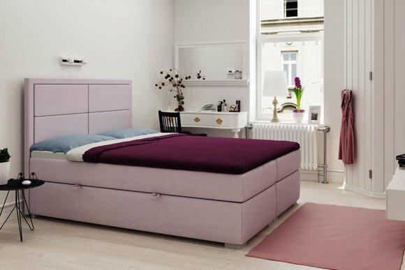Boxspring Bett Hotel Doppel Komplett Set Matratze Topper Betten Funktion
