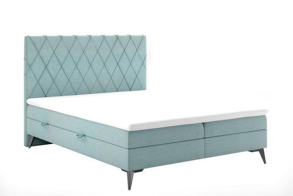 Chesterfield Boxspring Schlafzimmer Bett Doppel Betten Polster Kasten