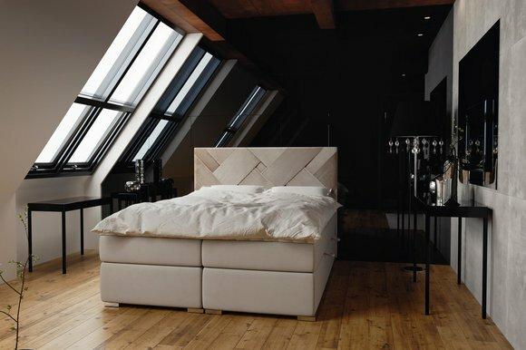 Boxspring Bett Hotel Doppel Luxus Betten Polster Bettkasten Funktion