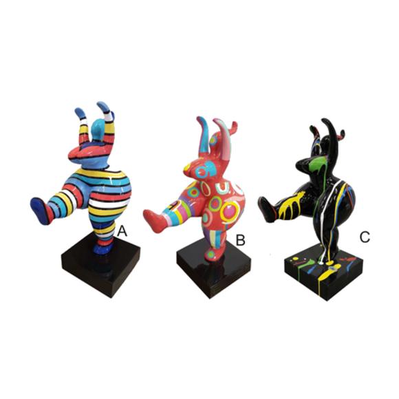 Abstrakte Design Figuren Statuen Garten Wohnzimmer Kunst Skulptur XXL