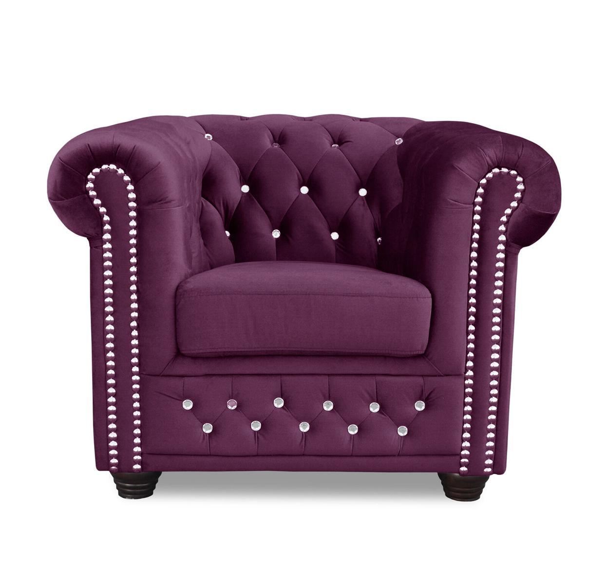 Sessel Club Lounge Designer Lehn Stuhl Polster Sofa 1 Sitzer Fernseh Textil Neu