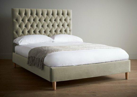 Chesterfield Design Polster Englisches Schwarz 140/160/180x200 Betten