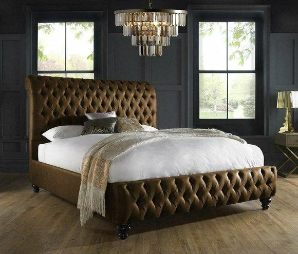 Luxus Schlafzimmer Bett Polster Design Luxus Doppel Hotel Betten Chesterfield