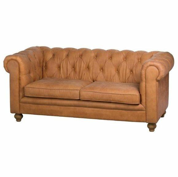 Chesterfield Sofa Couch Polster Stoff Leder Couchen Polster Garnitur