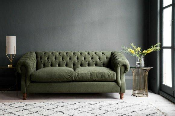 Wohnzimmer Sofa # Luxus Couch # Polster Designer Klassiker Möbel