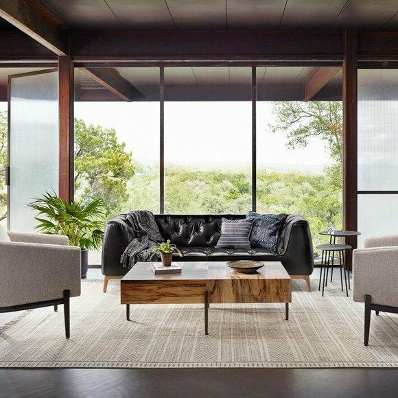Chesterfield Sofa Couch Polster Stoff Leder Couchen Polster Garnitur