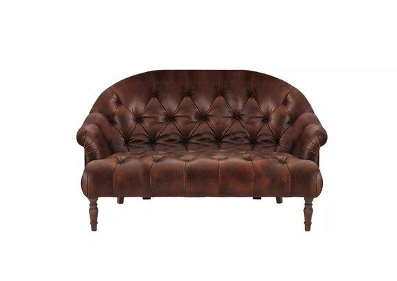 Chesterfield Sofa Couch Polster Stoff Leder Couchen Polster Garnitur