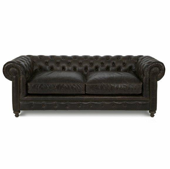 Chesterfield Sofa Couch Polster Stoff Leder Couchen Antik Stil Garnitur