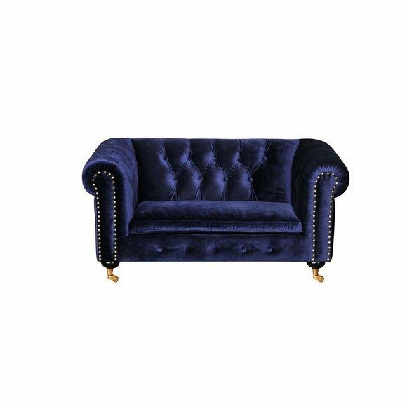jvmoebel ® Leder Sofa Couch - Design Polster Zweisitzer Couch