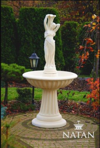 Springbrunnen Garten Brunnen Steinbrunnen Gartenbrunnen Fontaine 182cm SOFORT