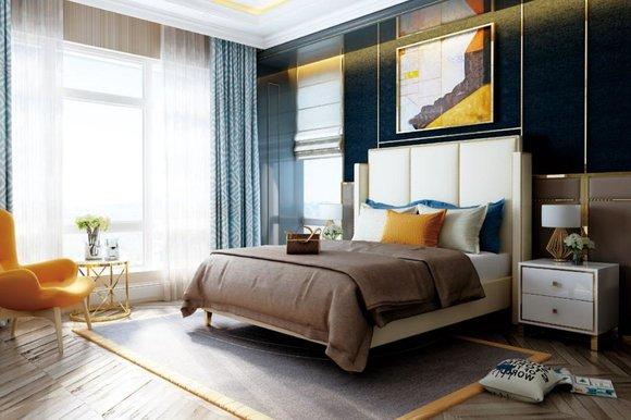 Doppelbett Betten Designer Bett Leder Polster Schlafzimmer Ehe Neu 180x200