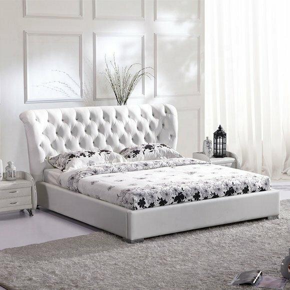 Chesterfield Bett Schlafzimmer Betten Textil 180x200cm Samt Big Hotel Betten